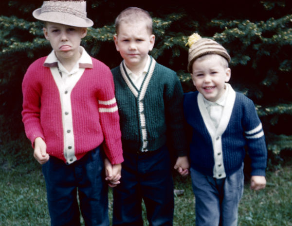 Scott, Todd and Chris circa 1963